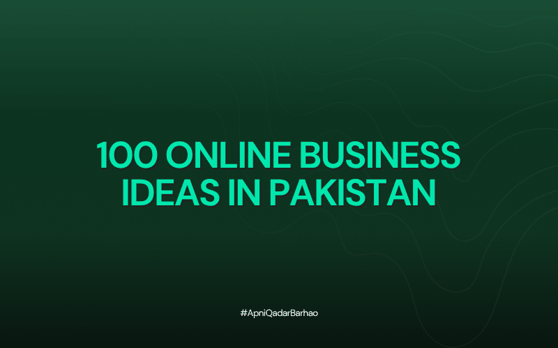 100 Online Business Ideas in Pakistan