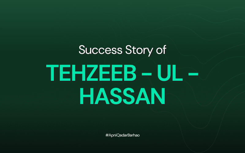 The 5000 Rs Provided Worth More Than Lacs”: Tehzeeb Ul Hassan’s Story